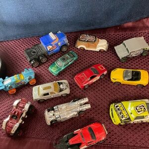 Lot of 12 Hot Wheels sized cars